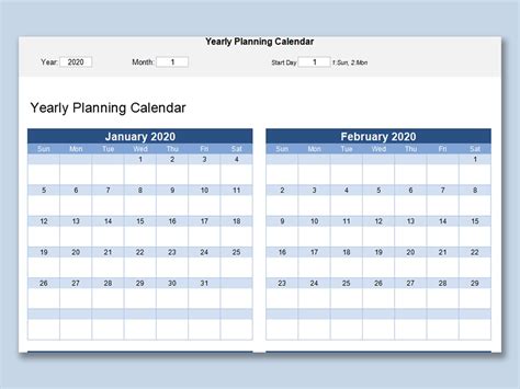 Calendar Template For Office Microsoft Word Templates