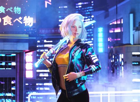 Cyberpunk 2077 Girl 4k 2020 Wallpaper,HD Games Wallpapers,4k Wallpapers,Images,Backgrounds ...