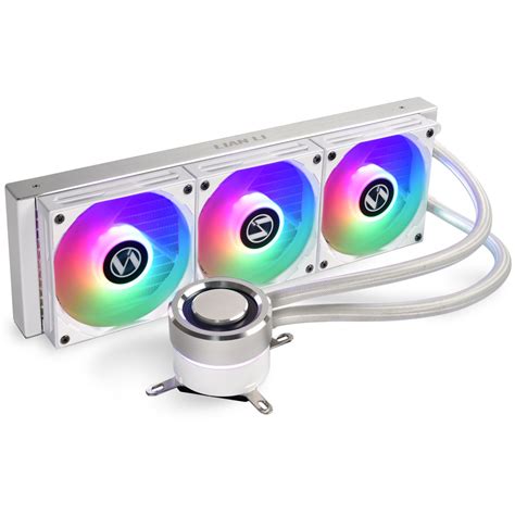 Buy Lian Li Galahad 360mm AIO CPU Cooler Silver [GALAHAD-360-SILVER] | PC Case Gear Australia