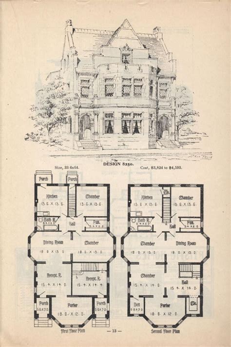 Historic Victorian House Floor Plans - floorplans.click