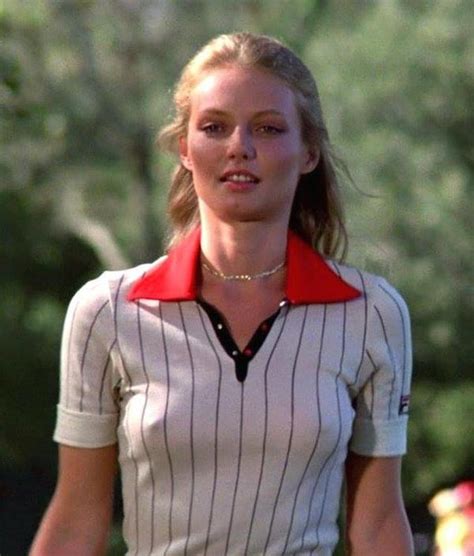 Cindy Morgan as 'Lacey Underall' in a scene from the comedy film "Caddyshack," 1980. : r ...