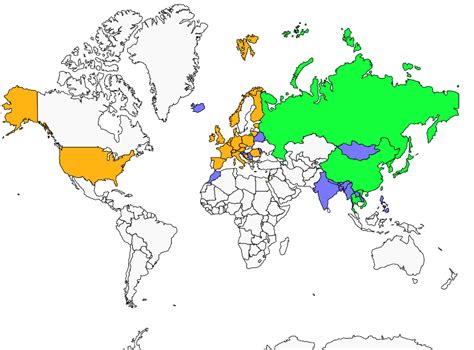 Mandarin Duck : Geographic range