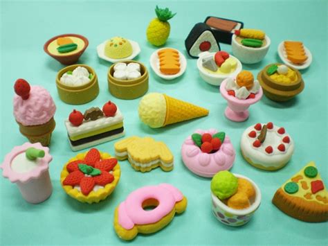 1000+ images about food erasers on Pinterest