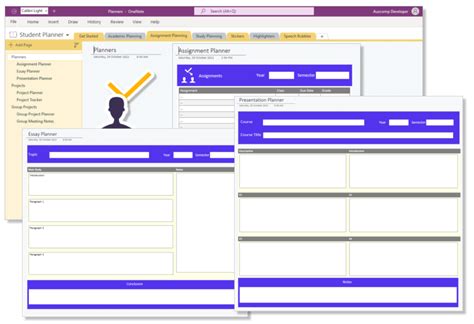 OneNote Education Templates & Stickers