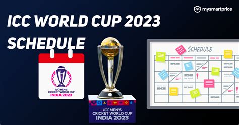 ICC Men's World Cup 2023 Schedule: Full List of Matches, Start Date, Timings, Venues and More ...