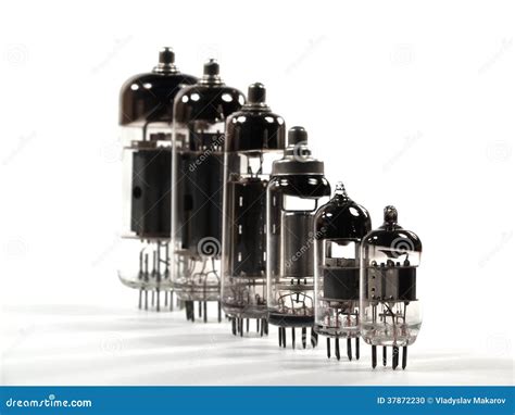 Vacuum tubes stock photo. Image of valves, component - 37872230