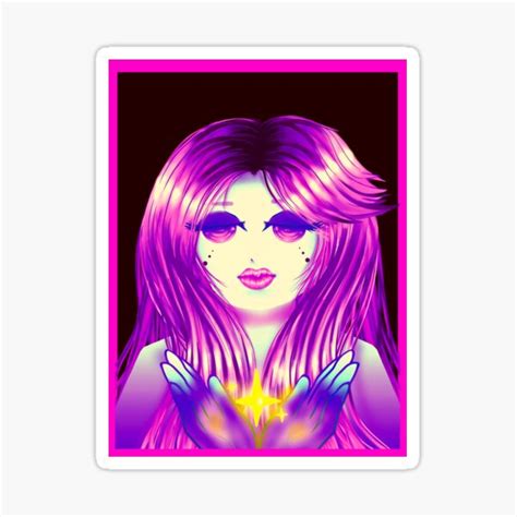 "Pink star" Sticker by Setiapat | Redbubble