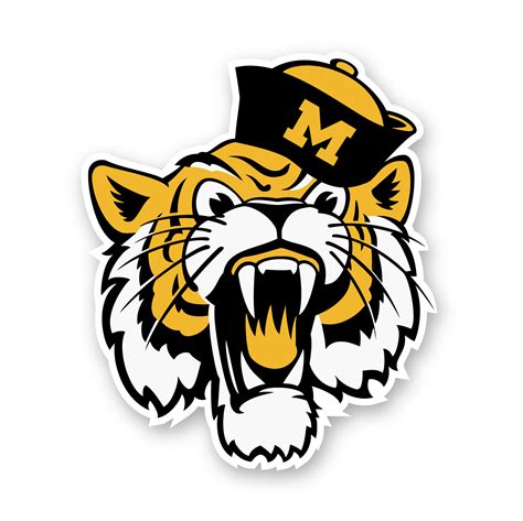 Missouri Tigers Mascot Precision Cut Decal / Sticker