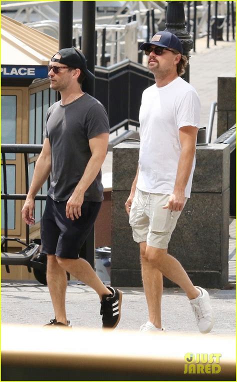 BFFs Leonardo DiCaprio & Tobey Maguire Spotted Enjoying a Summer Day in New York City Amid ...