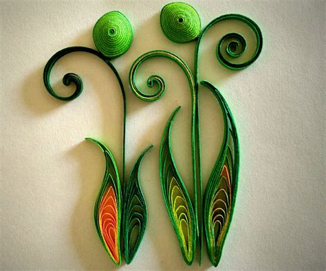 How to Make Quilled Leaves Using Paper Art Quilling - Part II | Quilling designs, Paper quilling ...