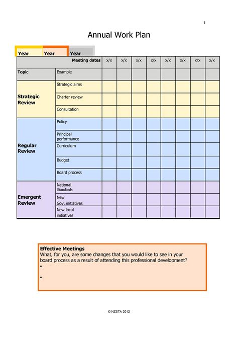 Work Plan - 40 Great Templates & Samples (Excel / Word) - Template Lab