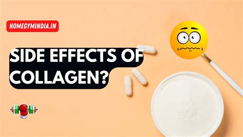 Side Effects Of Collagen Supplement - Don't Be Scared | April 2024 | HomeGymIndia.in