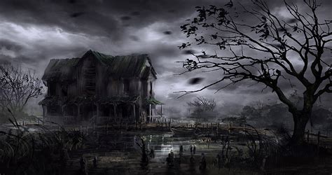 Art of Jacek Irzykowski: The Creepy Neighbors House