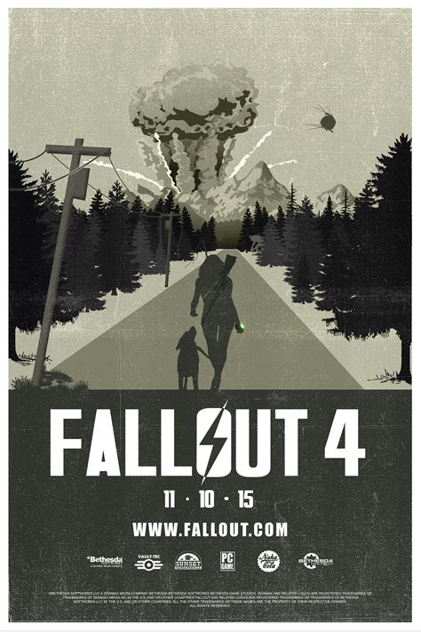 Fallout 4 Poster by XavierSkywalker on DeviantArt