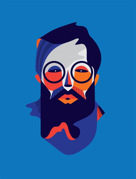 Portraits - Dani Montesinos / graphic design, art direction and illustration