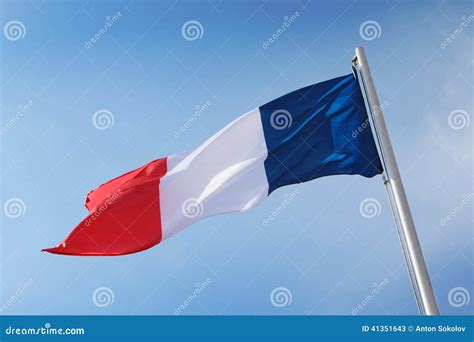 French Flag stock image. Image of banner, french, france - 41351643