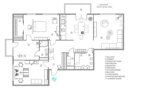 modern-apartment-floorplan | Interior Design Ideas