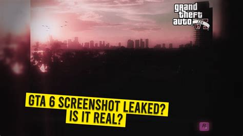 Gta 6 Leaked Screenshot