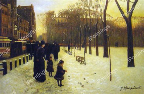 Boston Common At Twilight Painting by Childe Hassam Reproduction | iPaintings.com