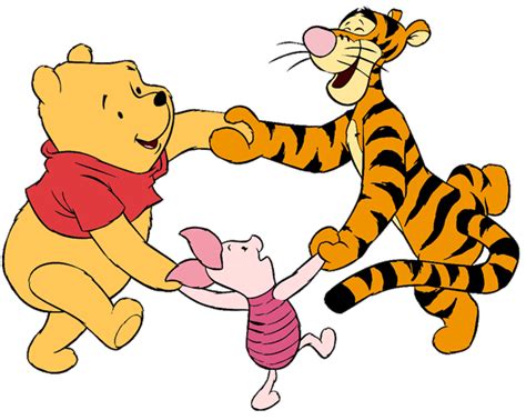 Winnie the Pooh, Piglet and Tigger Clip Art | Disney Clip Art Galore