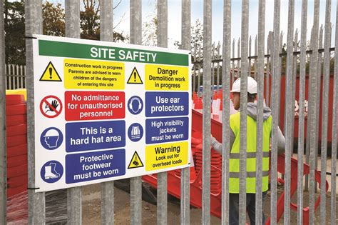 Seton launch new range of construction signs to protect the workforce on site - Process ...