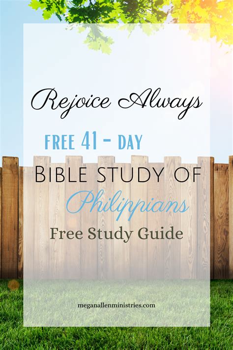 Philippians bible study free printable study guide – Artofit