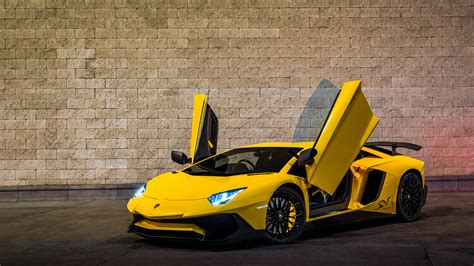 3840x2160 Yellow Lamborghini Aventador 2019 4K ,HD 4k Wallpapers,Images,Backgrounds,Photos and ...