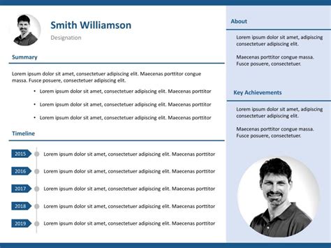 Personal Profile Template Ppt / Personal Profile Ppt Powerpoint Presentation Background Designs ...