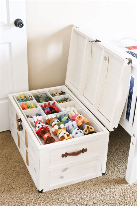 DIY Toy Storage Treasure Chest - Tidbits