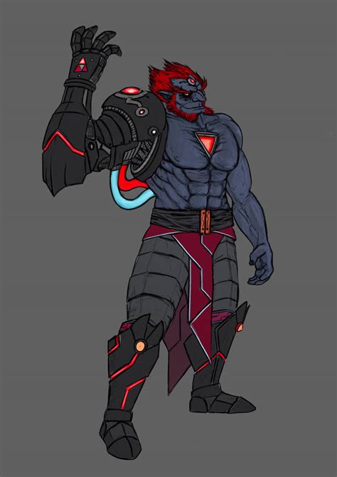 Sci-Fi Ganondorf concept art by TornioDuva on DeviantArt