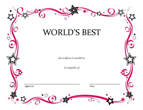 Blank Printable Page