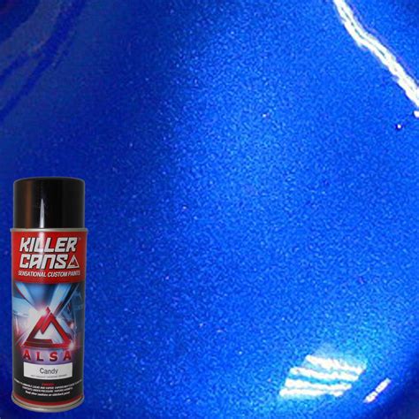 Alsa Refinish 12 oz. Candy Cobalt Blue Killer Cans Spray Paint-KC-CB - The Home Depot