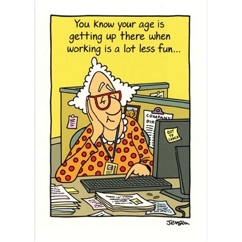 Work is a Lot Less Fun Funny Birthday Card | PaperCards.com