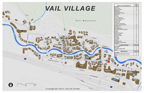 Vail Village Shopping Map - Tyler Texas Zip Code Map