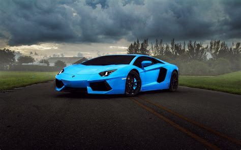 Blue Lambo Wallpapers - Wallpaper Cave