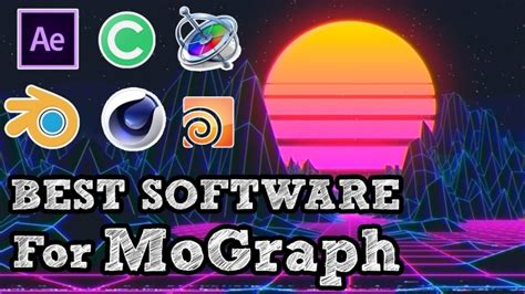 6 BEST MOTION GRAPHICS SOFTWARE | Arreh