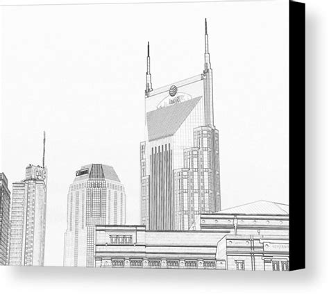 Nashville Skyline Sketch at PaintingValley.com | Explore collection of Nashville Skyline Sketch