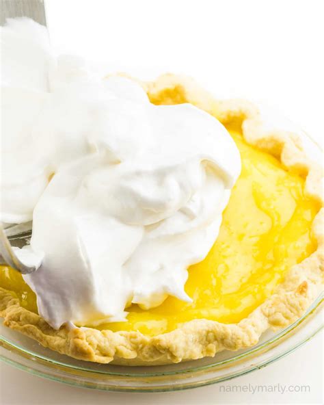 Vegan Lemon Meringue Pie — Best Lemon Filling Recipe! - Namely Marly