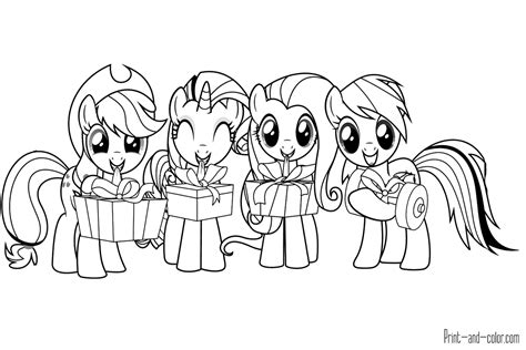 My Little Pony coloring pages | Print and Color.com