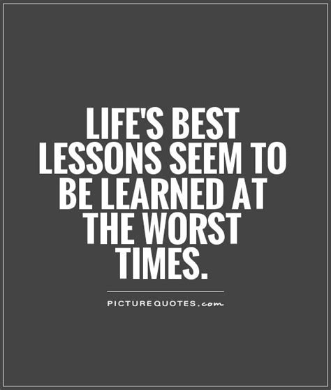 Quotes About Life Lessons Learned. QuotesGram