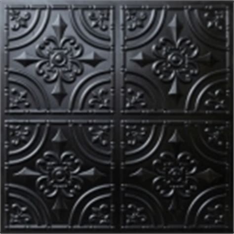 Black Ceiling Tiles - Ceiling Tile Ideas | Decorative Ceiling Tiles | Faux Tin Ceiling Tiles ...