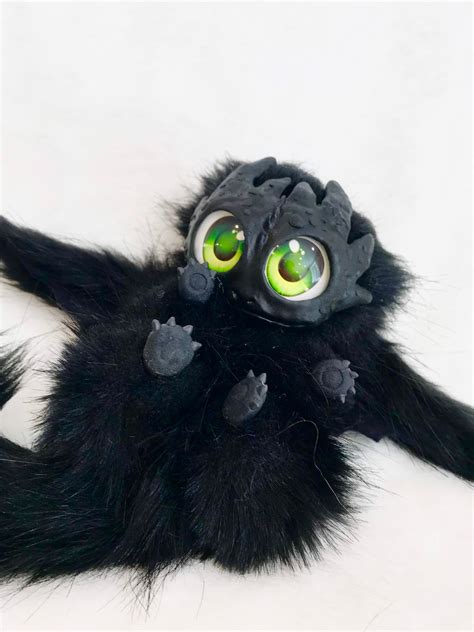 Night Fury Dragon Toy Toothless Plush Dragon Plush | Etsy