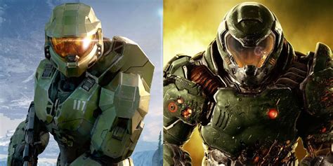 Master Chief vs. Doomguy Debate Settled In Dead Or Alive Fight