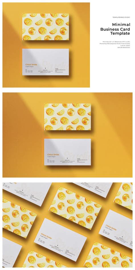 Food Business Card, Minimal Business Card, Card Templates, Create Your Own, Inspiration ...