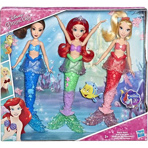 Disney Princess Ariel & Sisters 3 Pack | Toy Brands A-K | Casey's Toys