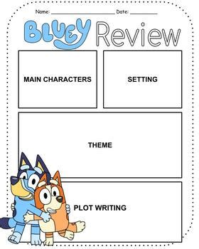 Bluey Episode - Film Study by Teach To Care | TPT