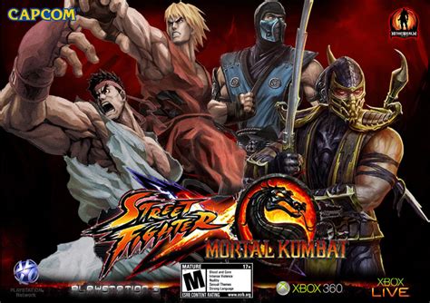 Street Fighter Vs Mortal Kombat - Promo by 2321351scorpion on DeviantArt