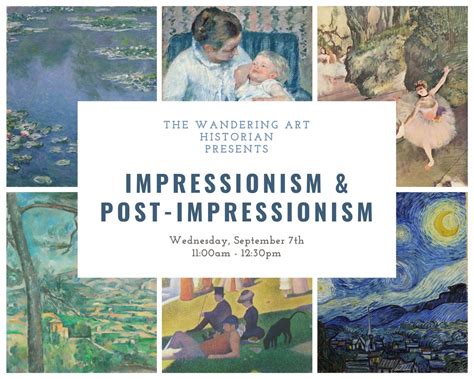 Impressionism & Post-Impressionism @ Leesburg Center for the Arts