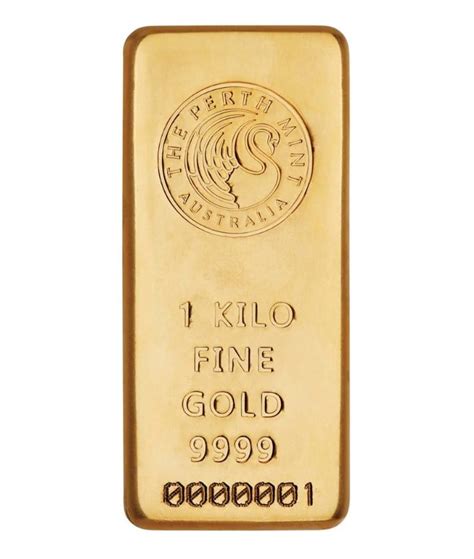 Buy 1kg Perth Mint Gold Cast Bar | Guardian Gold