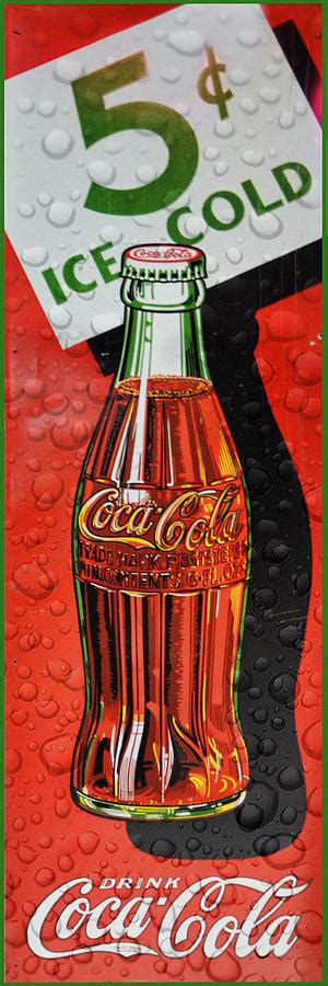 5 cent Coca-Cola from 1886 - 1959 Photograph by Douglas MooreZart | Pixels